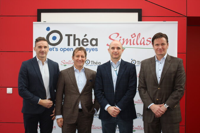 Gruppenfoto Management Théa und Similasan