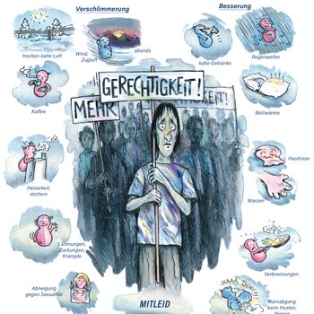 Arzneimittel Causticum hahnemanni. Mitleid.