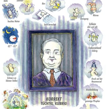 Arzneimittelbild Kalium bichromicum. Korrekt, tüchtig, klebrig | © Sven Hartmann