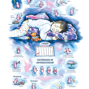 Arzneimittelbild Ferrum phosphoricum. Entzündung im Anfangsstadium