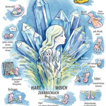 Arzneimittelbild Silicea. Hart, zerbrechlich, weich | © Sven Hartmann