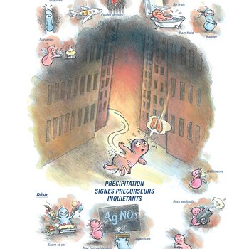 Tableaux médicaux Argentum nitricum. Précipitation, signes precurseurs, inquietants.