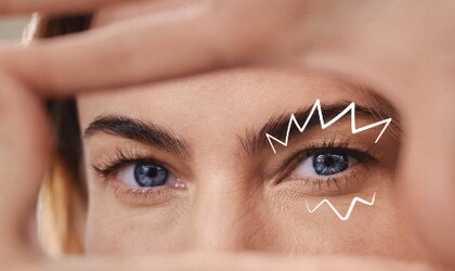 Trockene Augen im Winter