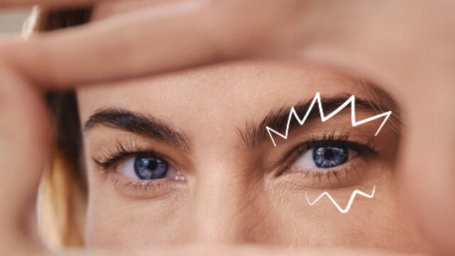 Trockene Augen im Winter