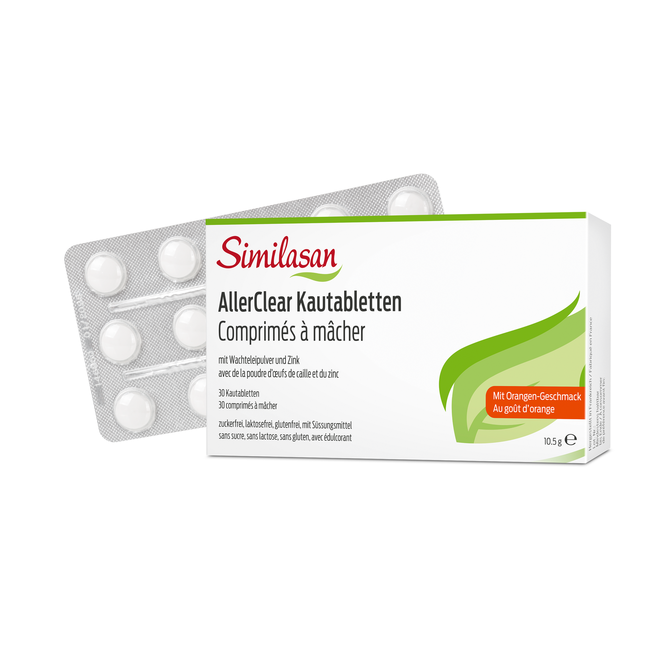 Similasan AllerClear Comprimés à mâcher avec blister