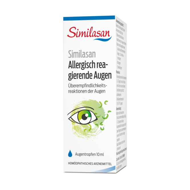 Schachtel Similasan allergisch reagierende Augen