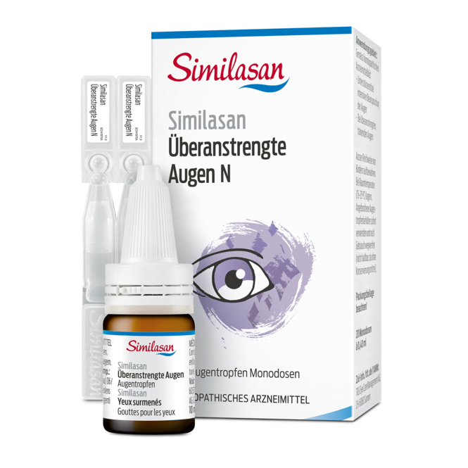 Ueberanstrengte Augen N